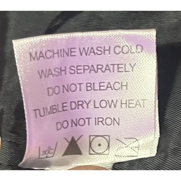 Vintage Washington Redskins Jacket Adult XL Black Gray White Windbreaker NFL - Picture 12 of 12